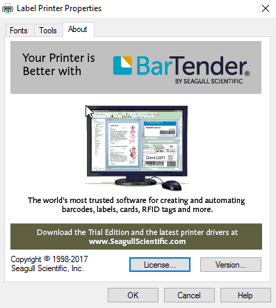 BarTender标签打印软件