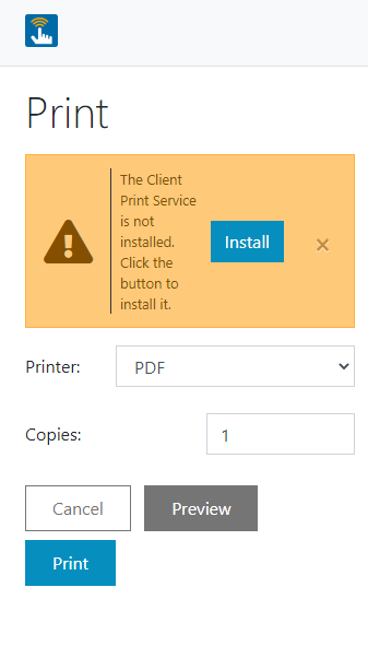 Client in Print Portal – BarTender Support Portal